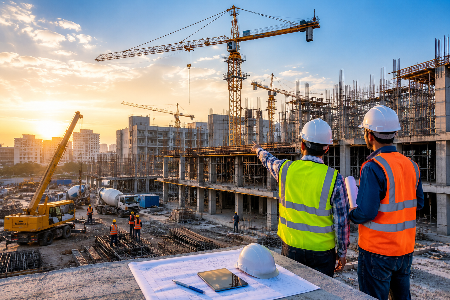 Construction and Infrastructure manpower
